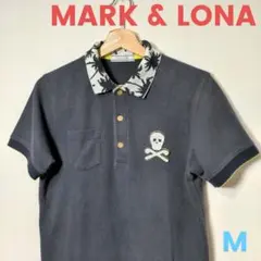 MARK & LONA マークアンドロナ ポロシャツ スカル刺繍 ゴルフのサムネイル