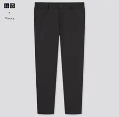 ユニクロTheory（セオリー）コラボ感動イージーパンツ　黒　Lサイズ