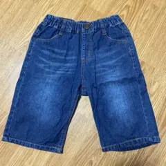 BREEZE ブリーズ　ハーフパンツ　短パン　デニム　130センチ