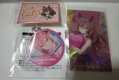 ウマ娘　ミホノブルボン　ウエハース　ドレスレア　C賞　メタリックチャーム　シール