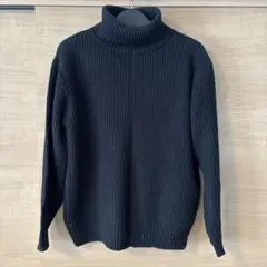 【roshell】(購入時¥3,995)タートルネックローゲージニットセーター