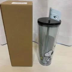 スターバックス スヌーピー PEANUTS コールドカップ タンブラー ブルー
