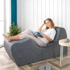 8/20迄値下げ【新品未開封】ZINUS ソファーチェア ダークグレー くつろぎ Zero Gravity 低反発チェア・ソファー 72cm | 【公式】ZINUS