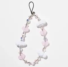 stringting ストリングシング ストラップ ハート 雲 ピンク チャームのサムネイル