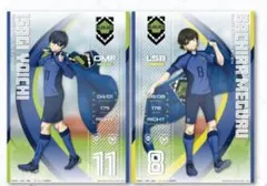 ブルーロック 潔 蜂楽 一番くじ クリアポスター H賞