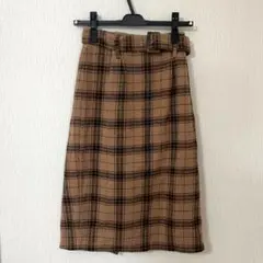 INGNI チェックスカート