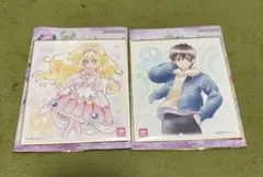 プリキュア色紙 ART7　デパプリ　2枚　フィナーレ／拓海