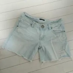 INGNI ダメージデニムショートパンツ