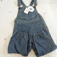 【新品】プチバトー　オーバーオール　デニム