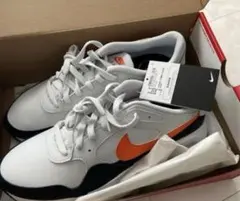 Nike スニーカー ホワイト/オレンジ/ネイビー