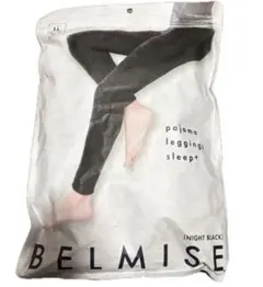 ベルミス BELMISE パジャマレギンス　LLサイズ　ブラック