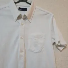 FRED PERRY 半袖 ボタンダウンシャツ ホワイト JP Sのサムネイル