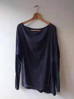パドカレ アシンメトリー カットソー シースルーのサムネイル