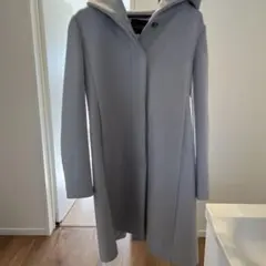 グリーンレーベルリラクシング　フード付きロングコート