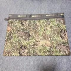 レスポートサック レスポ ポーチ　付録　 BAILA バイラ　アニマルサファリ柄