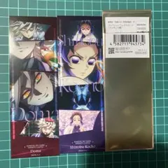 鬼滅の刃　コレクションフェイスカード 童磨　胡蝶しのぶ　無限城編