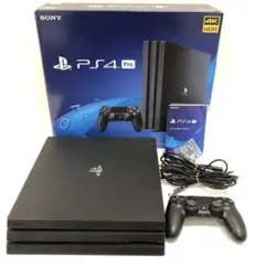 PlayStation®4 Pro ジェット・ブラック 1TB   モニター付