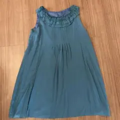 ユナイテッドアローズ　シルク100% ノースリーブ ワンピース