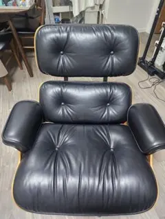 値下げ】イームズ ラウンジチェア 本皮 2025年最新】イームズ ラウンジ