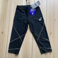 新品 asics ランニングセミロングタイツ Mのサムネイル