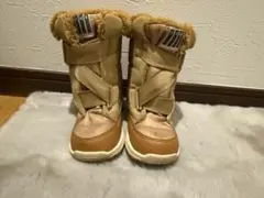 IFME ファー付きブラウンブーツ