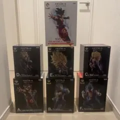 一番くじドラゴンボール超戦士バトル烈伝　フルセット未開封　おまけ付き