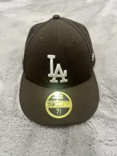 ニューエラ ドジャース キャップ 茶色