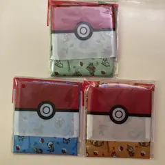 ポケモンオリジナルエコバッグ3種