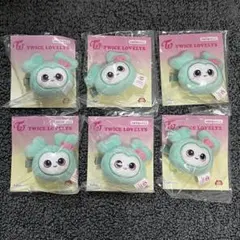 TWICE LOVELYS GIGO限定 ぬいぐるみヘアピン ミナ 6個セット