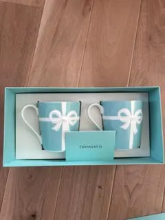 TIFFANY＆Co. ティファニー ブルーボックス 　マグカップセット