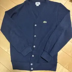 Lacoste ネイビー カーディガン Lサイズ