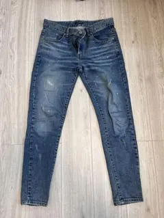 U.S.BOARDER ダメージ加工デニムパンツ