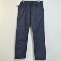 新品　アーバンリサーチ　ジャズネップ　ネイビー　ストレート　パンツ　L 日本製
