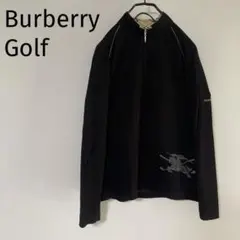 極美品 BURBERRY GOLF バーバリー ゴルフ ハーフジップ カットソー