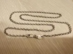 CHROME HEARTS クロムハーツ ロールチェーン 16インチ 상태좋음