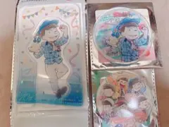 おそ松さん キャンドゥ 100均 カラ松 アクリルコースター 缶バッジ アクスタ