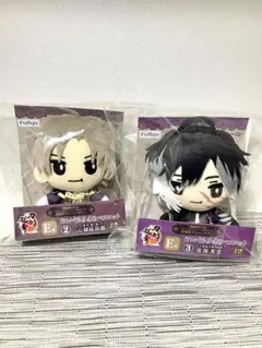 フリューくじ刀剣乱舞　E賞 ぬいぐるみまめマスコット　へし切長谷部　実休光忠