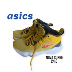 【ASICS】nova surge　ジュニア用　バッシュ24.0cm