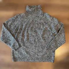 ユナイテッドアローズ ミックスカラータートルネックセーター XL