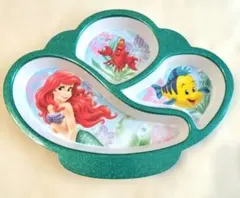 ディズニーストア リトルマーメイド アリエル 仕切り皿