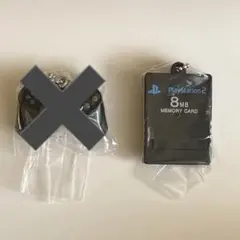 PlayStation ミニチュアチャーム コントローラーメモリーカードプレステ