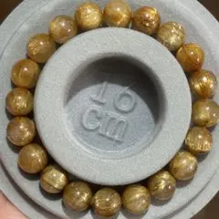 満鉱物天然タイチンゴールドルチルクォーツブレスレット天然石パワーストーン