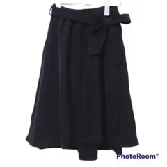 colza コルザ 【M】ひざ丈スカート フレア 美品 レディース USED