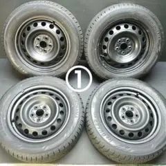 ① トヨタ純正 冬 185/60Ｒ15 170系 シエンタ PCD100/+39のサムネイル