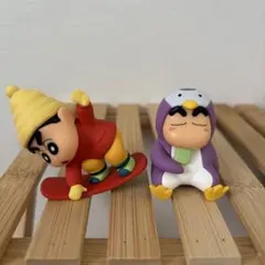 クレヨンしんちゃん ミニフィギュア 2種セット