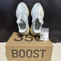 美品　25.5cm YEEZY BOOST 350 V2 ホワイト