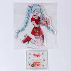初音ミク　ビッグアクリルスタンド　100均コラボ