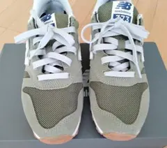 new balance 373 スニーカー グレー/カーキ