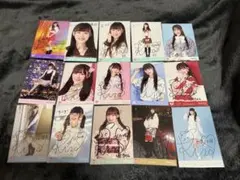 AKB48 直筆サイン 小栗有以 山内瑞葵 千葉恵里 橋本恵理子 みるハコ