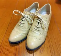 アクシーズファム　ブーティ　イエローベージュ　Ｌ